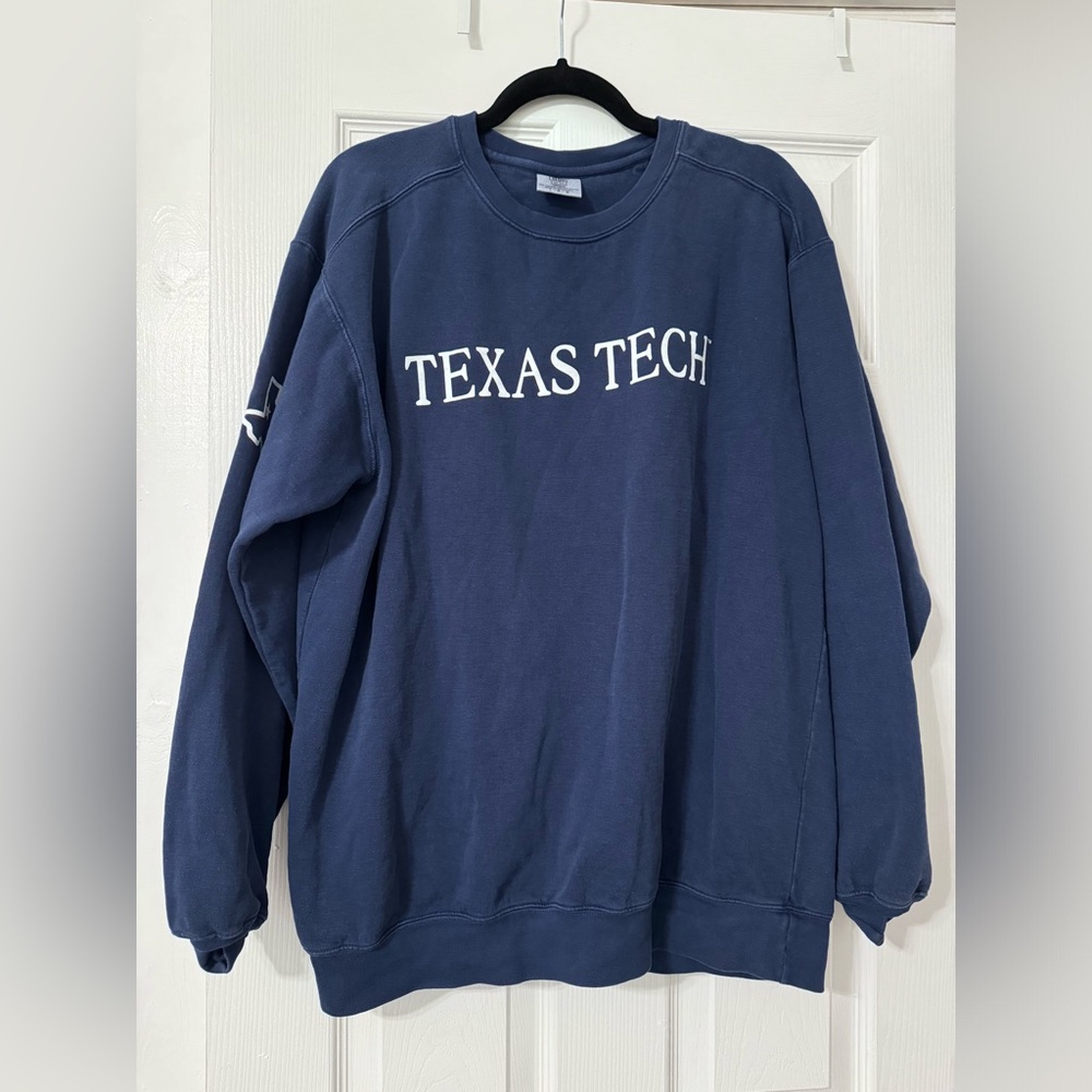 Texas tech seashore crew neck